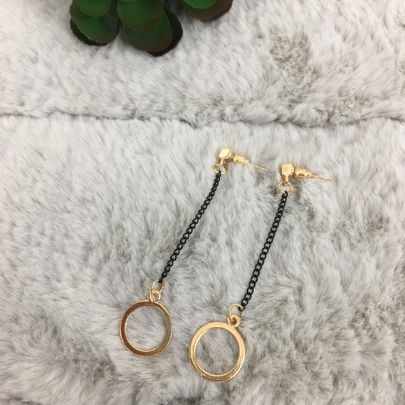 Korean style earrings set tassel long dangle drop - Picture 5 of 8